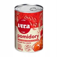 Pasztet i przetwory mięsne - Vera Pomidory kawałki bez skórki 400 g - miniaturka - grafika 1