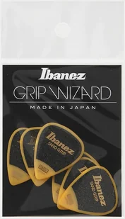 Ibanez PPA14MSG-YE Zestaw 6 kostek do gitary Sand Grip - Inne akcesoria gitarowe - miniaturka - grafika 1