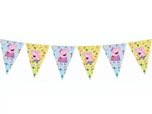 PROCOS DISNEY Baner flagi Świnka Peppa - 230 cm - 1 szt. 91104 - Urodziny dziecka - miniaturka - grafika 1