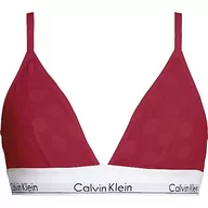 Biustonosze - Calvin Klein Biustonosze trójkątne damskie, Czerwony, XS - miniaturka - grafika 1