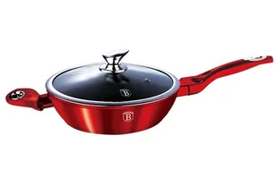 Berlinger Haus Głęboka patelnia ze szklaną pokrywką z kolekcji Mettallic Line 32 cm - Patelnie - miniaturka - grafika 2