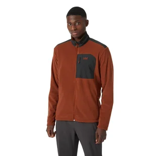Męska kurtka polarowa Helly Hansen Daybreaker Block Jacket iron oxide - L - Kurtki i kamizelki sportowe męskie - miniaturka - grafika 1