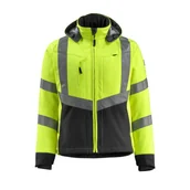 Odzież robocza - KURTKA SOFTSHELL MASCOT SAFE SUPREME BLACKPOOL 15502-246; ŻÓŁTY HI-VIS/CZERŃ - miniaturka - grafika 1
