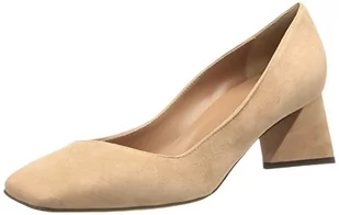 Pollini Damskie czółenka z dekoltem, szare, rozmiar 36,5 EU - Czółenka - miniaturka - grafika 1