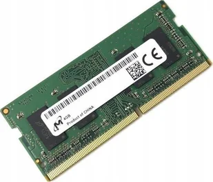 Micron Pamięć RAM Micron 4GB DDR4 2666MHz PC4-2666V SODIMM - Elektronika OUTLET - miniaturka - grafika 1