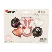 Wieczór panieński i kawalerski - BALONY ZESTAW WIECZÓR PANIEŃSKI 5SZT - miniaturka - grafika 1