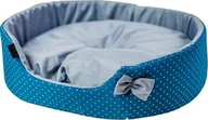 Legowiska dla psów - Diversa Legowisko Sansa Niebieskie rozmiar - 4, 60x50x15 - miniaturka - grafika 1