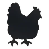 Dekoracje domu - Tablica kredowa w kształcie kury - miniaturka - grafika 1