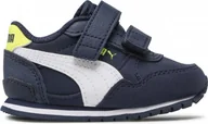 Buty dla dziewczynek - BUTY dziecięce PUMA ST RUNNER 384903-02 rzepy 20 niebieski r.20 - miniaturka - grafika 1