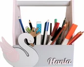 Przyborniki na biurko - Prowansalska Manufaktura Przybornik na kredki PK42 - miniaturka - grafika 1