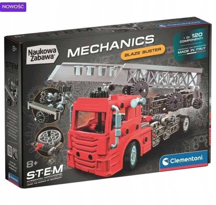 Clementoni CLE Laboratorium mechaniki Straż pożarna 50289