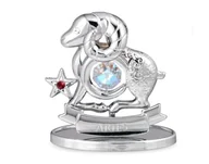 Figurki dekoracyjne - Crystocraft, miniaturka-figurka chromowana Swarovski ZNAK ZODIAKU/Baran, chrom - miniaturka - grafika 1