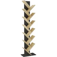 Półki do salonu - REGAŁ NA KSIĄŻKI wąski PÓŁKA segregatory szafka - miniaturka - grafika 1