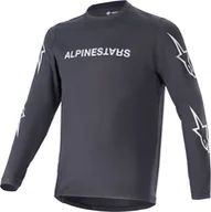 Koszulki męskie - Alpinestars Koszulka długi rękaw ALPINESTARS A-DURA SWITCH LS JERSEY, Black Rozmiar: L - miniaturka - grafika 1