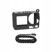 Akcesoria do kamer sportowych - Pokrowiec Futerał Case Etui Osłona +pasek Smycz Do Dji Osmo Action 5 Pro / Oa5-bht885 - miniaturka - grafika 1