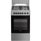 Kuchenki gazowo-elektryczne - Indesit I5G5PMX - miniaturka - grafika 1