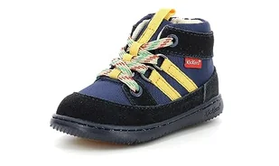 Kickers Kickbubblo botki dziecięce, uniseks, Bleu Orange, 23 EU - Botki damskie - miniaturka - grafika 1
