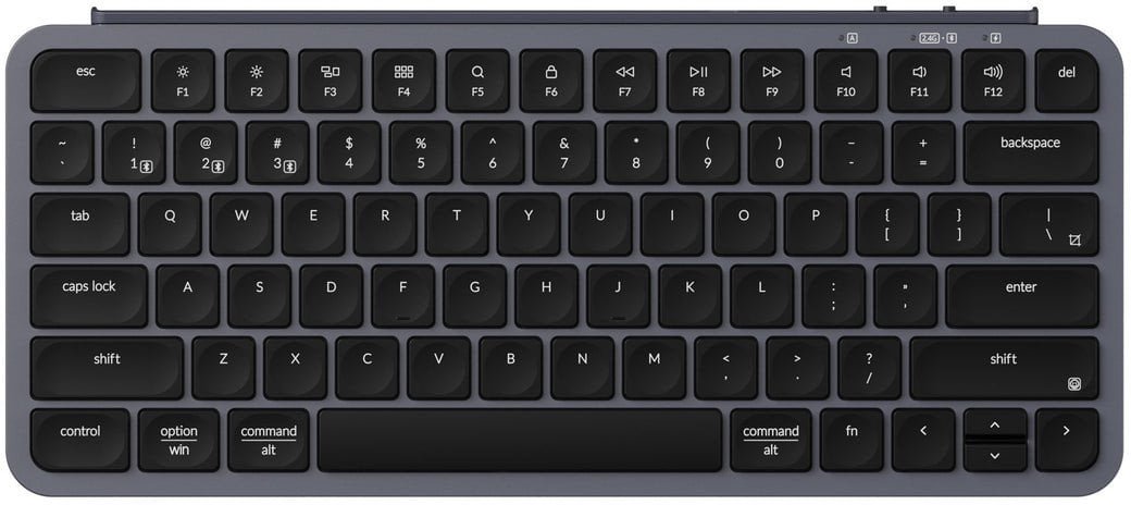 Keychron B1 Pro Ultra-Slim Wireless Keyboard szary B1P-K1-BO