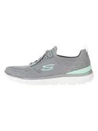 Trampki damskie - Skechers Sneakersy "Summits" w kolorze szarym - miniaturka - grafika 1