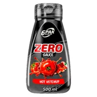 Zdrowa żywność - 6PAK Sauce ZERO 500ml Hot Ketchup - miniaturka - grafika 1