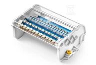 Inne akcesoria elektryczne - SHNK4x13 Czterobiegunowy modułowy blok rozdzielczy 4x (8×25 mm2, 4×35 mm2, 1×50 mm2) - miniaturka - grafika 1