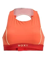 Biustonosze - Roxy Biustonosz BOLD MOVES 2.0 SPORT BRA Młode Kobiety Pomarańczowy M - miniaturka - grafika 1