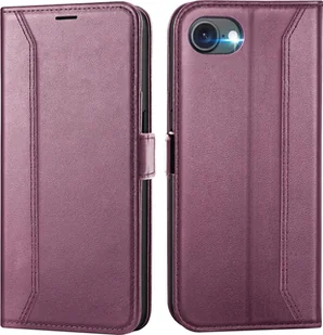 Etui na telefon komórkowy iPhone 16e etui z klapką składane etui ochronne, blackberry - Etui i futerały do telefonów - miniaturka - grafika 1