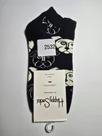 Skarpetki męskie - Kolorowe skarpety Happy Socks stopki unisex rozmiar 36-40 (2532) - miniaturka - grafika 1