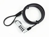 Kontrola dostępu - eSTUFF GLB220302 zapięcie do kabli Czarny 1,8 m - miniaturka - grafika 1