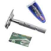 Maszynki do golenia i wkłady - Deni Carte, Tradycyjna Maszynka Do Golenia Na Żyletki - miniaturka - grafika 1