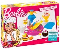 Masy plastyczne - Mega Creative Masa plastyczna z wyciskarką Barbie RP - miniaturka - grafika 1