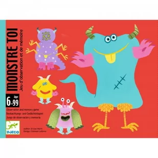 Gra Karciana Potworki Djeco - Gry karciane - miniaturka - grafika 1