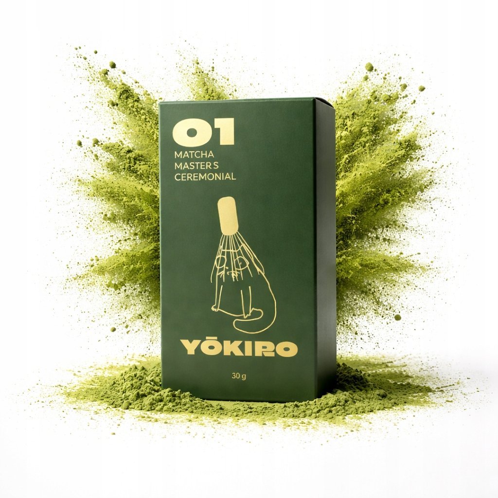 Yokiro Matcha Ceremonialna japońska zielona herbata w proszku premium - 30 g