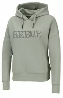 Kurtki jeździeckie - Pikeur Bluza z kapturem damska MIE Athleisure AW21 - mint grey - grafika 1