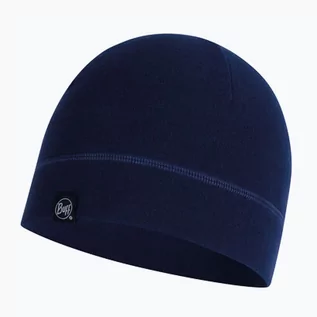 Czapki i chusty sportowe damskie - Buff Czapka Polar Hat SOLID NIGHT BLUE 121561.779.10.00 - grafika 1