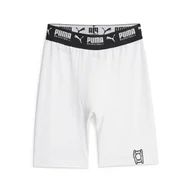 Spodnie sportowe męskie - Męskie spodenki do koszykówki Hoops Team PUMA White - miniaturka - grafika 1