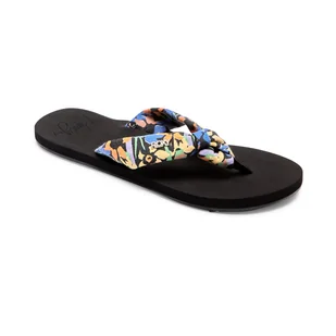 Damskie Japonki ROXY PAIA IV J SNDL ARJL100954-BPT – Czarny - Klapki i japonki damskie - miniaturka - grafika 1