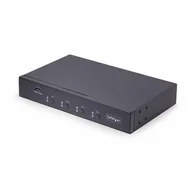 Przełączniki KVM - StarTech P4A20132-KM-SWITCH przełącznik KVM Czarny - miniaturka - grafika 1