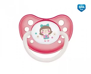CANPOL CANPOL BABIES Smoczek uspokajający kauczuk anatomiczny 18m+ zielony 23/261 - Smoczki uspokajające - miniaturka - grafika 1