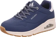 Trampki damskie - Skechers damskie trampki slip-on UNO SHIMMER AWAY niebiesko-białe, Kolor:niebieski, Rozmiar UE:39 - miniaturka - grafika 1