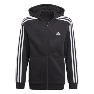 Bluza dla dzieci adidas Essentials 3-Stripes Hoodie - Odzież sportowa dziecięca - miniaturka - grafika 1
