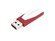Pendrive - Verbatim Store 'n' Go Swivel 16GB USB Typu-A 2.0 Czerwony - miniaturka - grafika 1