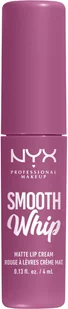 NYX Professional Makeup Smooth Whip Matte Lip Cream pomadka 4 ml dla kobiet 19 Snuggle Sesh - Szminki - miniaturka - grafika 9