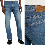 Spodnie męskie - Lee LUKE Northbound MOCNO ZWĘŻANE ELASTYCZNE SPODNIE JEANSOWE W32 L32 - miniaturka - grafika 1