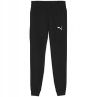 Dresy męskie - Spodnie męskie Puma Team Goal Casuals czarne 658598 03 L - miniaturka - grafika 1