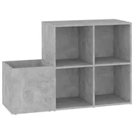 Szafki na buty - vidaXL Szafka na buty, szarość betonu, 105x35,5x70 cm, płyta wiórowa - miniaturka - grafika 1