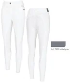 Bryczesy - Pikeur Bryczesy AUDREY GRIP SUMMER z silikonowym lejem mittelgrau - miniaturka - grafika 1