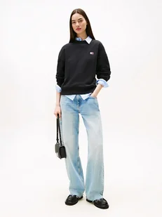 TOMMY JEANS Bluza w kolorze czarnym - Bluzy damskie - miniaturka - grafika 1
