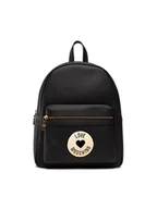 Plecaki - Love Moschino Plecak JC4395PP0EKL100A Czarny - miniaturka - grafika 1