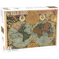 Puzzle - Tactic Puzzle Old Map of the World 500 - - miniaturka - grafika 1